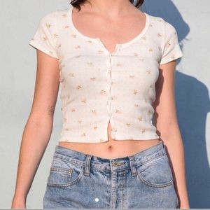 Brandy Melville zelly floral top